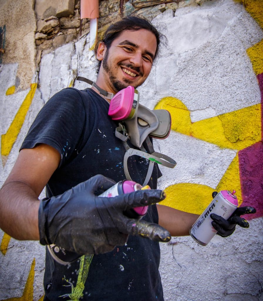 ציורי קיר, ציורי גרפיטי, איתי נבט, איתי סטייל, אמן גרפיטי